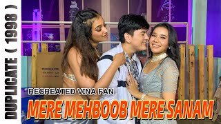 MERE MEHBOOB MERE SANAM - VINA FAN PARODI RECREATE - SHAH RUKH KHAN JUHI CHAWLA