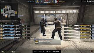 ENVYUS vs GODSENT - ECS S 4 Europe - map1 de_cache @ BO2