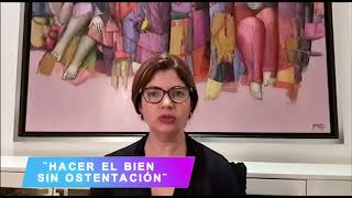 HACER EL BIEN SIN OSTENTACIÓN Cristiana Gamero