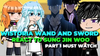 Witoria wand and sword react to Sung jinwoo as new student | Part 1 |