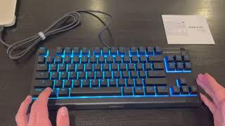 SteelSeries Apex 3 TKL RGB Gaming Keyboard Review