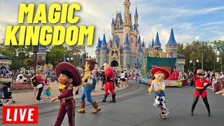 🔴 LIVE:  Magic Kingdom Sunday for rides, shows, parades, at Walt Disney World 8/18/2024