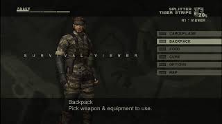 Metal Gear Solid 3 Snake Eater Pacifist Playthrough Livestream