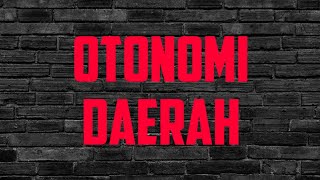 Otonomi Daerah