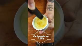 Crême brûlée EN 30 SEGUNDOS!  👨‍🍳👨‍🍳Creme Brulee #shorts