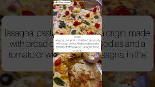 Italian Lasagna | 😋 | ITalian foods