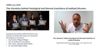 ISBM nantes 2020 The chemistry behind rheological and thermal transitions of oxidized bitumen