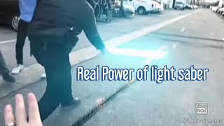 Real Power of light saber (you don't miss this)