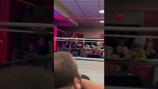 Nico chops Cesar in Brockton #wrestling #shorts