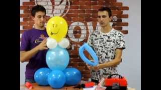 Фигуры из шаров "Мальчик и девочка" (Balloons boy and girl)