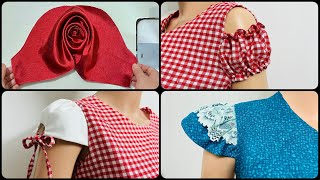 ✋I'm sure: you can sew 4 sleeve designs in less than 5 minutes. you can try it.