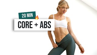 DAY 2 Back to Basics - 20 MIN CORE & ABS Workout - No Equipment - Beginner Friendly