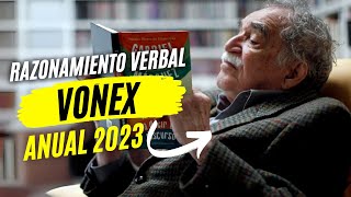 RAZONAMIENTO VERBAL - SEMANA 30 - SAN MARCOS 2023