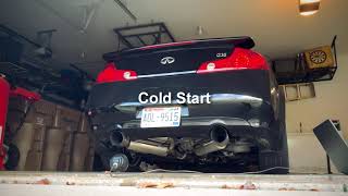 G35/350z Ebay Exhaust that Sounds Good (HKS Rep / X Pipe)