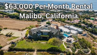 $63,000 Per Month Rental in Malibu, California | #luxuryrealestate #hometour #mansion | Compass