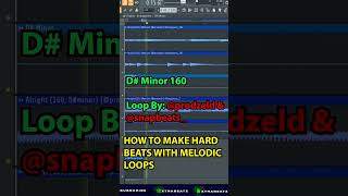 How To Make Beats With Melodic Loops (Rod Wave, NBA Youngboy, Lil Durk) | FL Studio Tutorial #Shorts