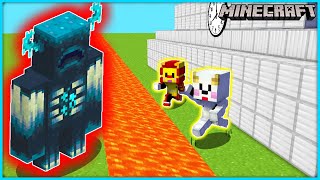 最強セキュリティ学校vs最強のウォーデン！【マインクラフト・マイクラ】【サンクラ】｜ゲーム実況｜★サンサンキッズGAMES★