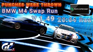 GT7 Tokyo Expressway 600 BMW M4 Engine Swap Build V 1.48