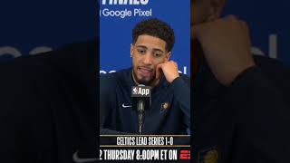 Tyrese Haliburton TALKS  on the main rason why INDIANA lost GAME 1 vs BOSTON.