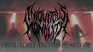 INIQUITOUS MONOLITH - DEGRADED AND DISPOSED OF (VIDEO CLIP)