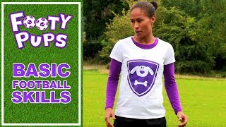 Footy Pups -  Basic Football Skills | Best Bits | Football for Kids