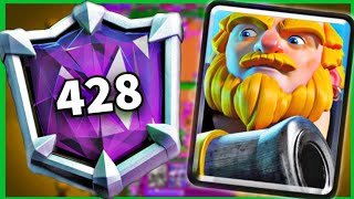 Top Ladder Gameplay With Royal Giant Barb Hut! OP Deck!