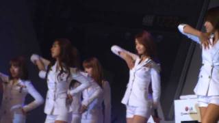 [FanCam] 091108 SNSD - Chocolate Love@LG Mobile WorldCup