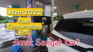 Alza 2022 - Fuel Consumption Test untuk Drive Harian. Korang rasa jimat ke tak?