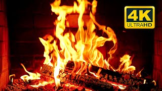 🔥 Cozy Fireplace 4K (12 HOURS). Fireplace with Crackling Fire Sounds. Crackling Fireplace 4K