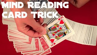 know spectators card location with MIND READING/magic tricks