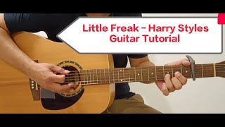 Little Freak - Harry Styles - Guitar Tutorial | Chords | Lyrics