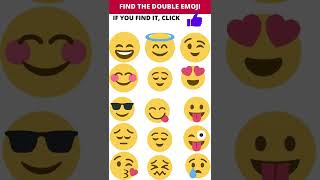 Can You Find The Double Emoji In 20 Seconds? Duplicate Emoji | Emoji Quiz