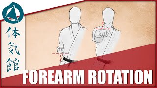 HOW TO: FOREARM ROTATION | Shōtōkan Karate Technique by Fiore Tartaglia