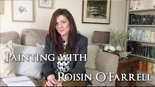 Painting workshop with roisin O'Farrell