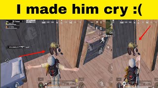 Showing emote in front of enemy😁😂 Pubg Funny moment