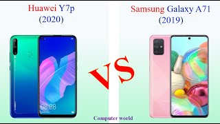 Huawei Y7p (2020) vs Samsung Galaxy A71 (2019)