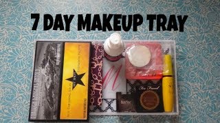 7 Day Makeup Tray #14