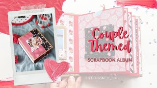 SCRAPBOOK ALBUM / ANNIVERSARY GIFT / Valentine Gift / Couple Gift Ideas / Celebrate Love