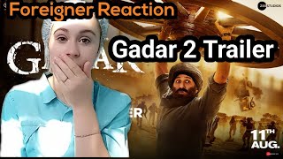 Foreigner React To Gadar 2 Trailer Reaction | Sunny Deol | Ameesha Patel | Anil Sharma