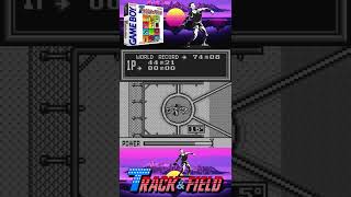 Track & Field - Discus Throw // Game Boy Short Gameplay #SHORTS