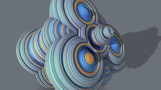 Math Beauty - Futuristic Space Engine Fractals (Ray Tracing)