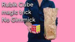 Rubik Cube MAGIC Tutorial Easy No Gimmick