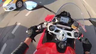 мотоблудни 10' #мотоТаня езда по правилам на мотоцикле Ducati panigale v2