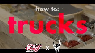 How To Fit Your Skateboard Trucks // Enuff academy