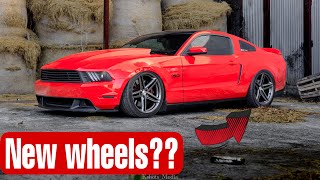 My 2011 Mustang Gt Gets New Wheels /Vlog