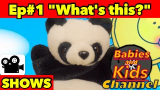 MR.PANDA SHOW EPISODE #1 | "What's this?" | Babies and Kids Channel | for children and toddlers