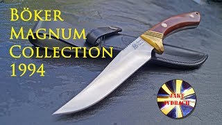 Böker Magnum Collection Knife 1994 Ulrich Look Hunter Fighter Bowie Jahresmesser Sammler Jeki Japan