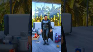 Superman's Duplicate Was Created When A Photo Was Taken Eith A CAMERA in GTA 5 😱 #shorts #cartoon