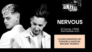 Nervous (line dance by Romain & Marlon Brasme-Ronkes) (Festiline24)