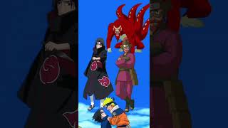 who is strongest | Etachi Uchiha VS Jinchuriki #naruto #anime #viral #bettle